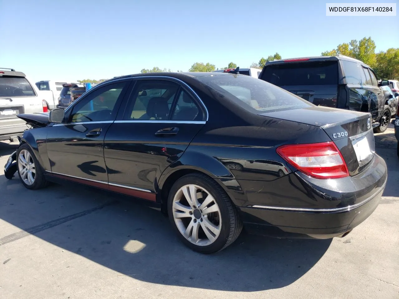 2008 Mercedes-Benz C 300 4Matic VIN: WDDGF81X68F140284 Lot: 74030294