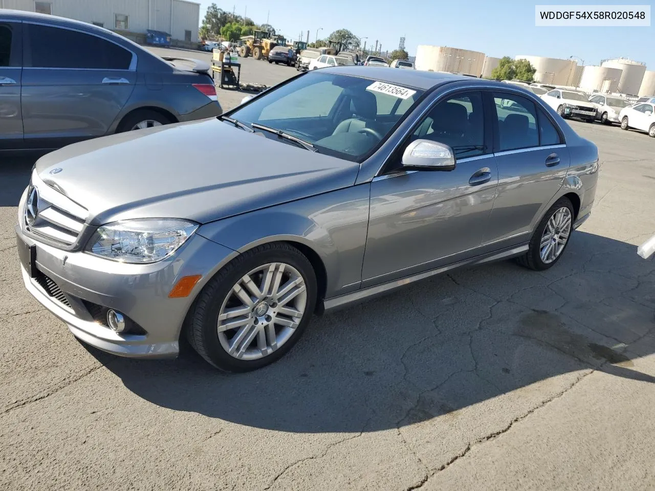 2008 Mercedes-Benz C 300 VIN: WDDGF54X58R020548 Lot: 74613564