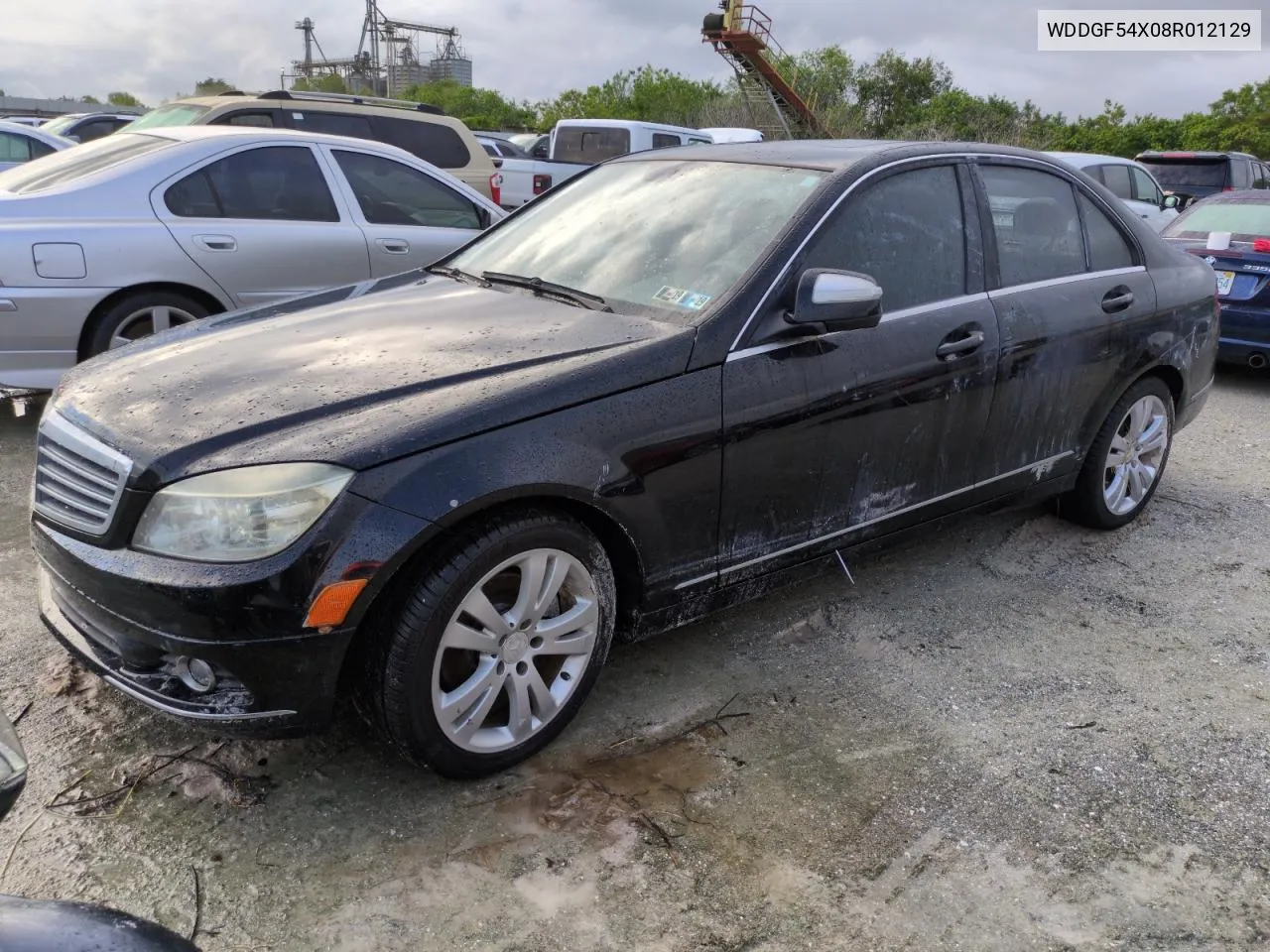 2008 Mercedes-Benz C 300 VIN: WDDGF54X08R012129 Lot: 74629374