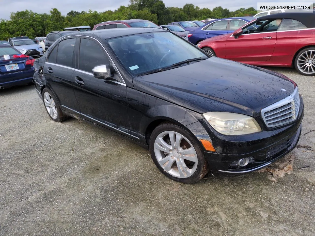 2008 Mercedes-Benz C 300 VIN: WDDGF54X08R012129 Lot: 74629374