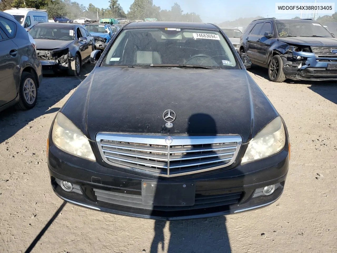 2008 Mercedes-Benz C 300 VIN: WDDGF54X38R013405 Lot: 74683694