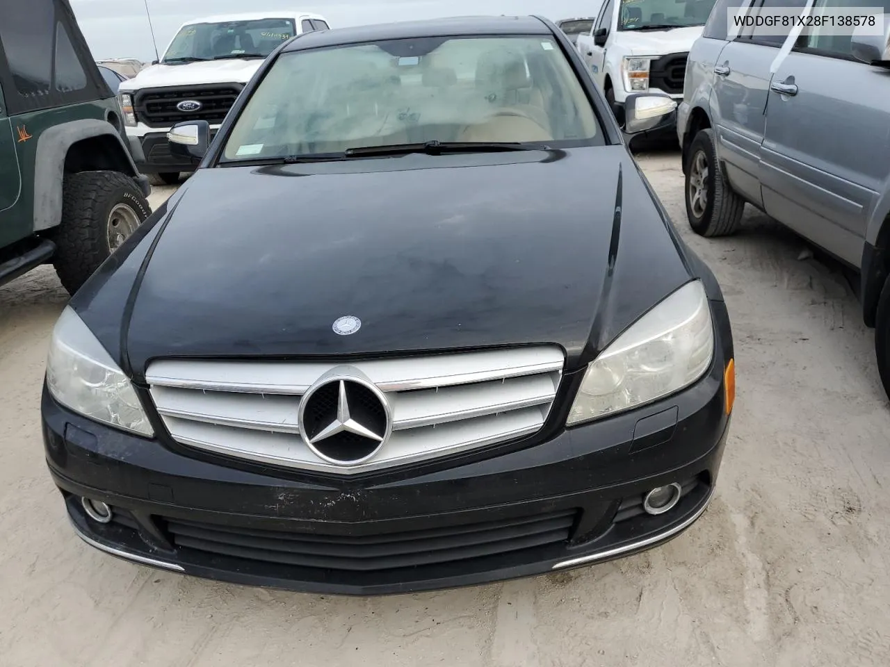 2008 Mercedes-Benz C 300 4Matic VIN: WDDGF81X28F138578 Lot: 74747114