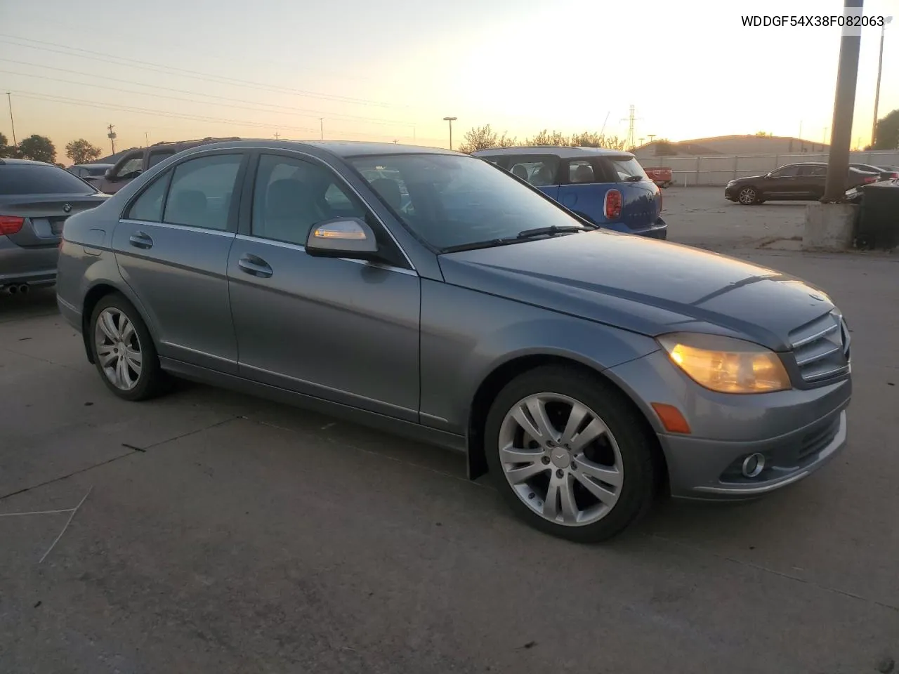 2008 Mercedes-Benz C 300 VIN: WDDGF54X38F082063 Lot: 74932694