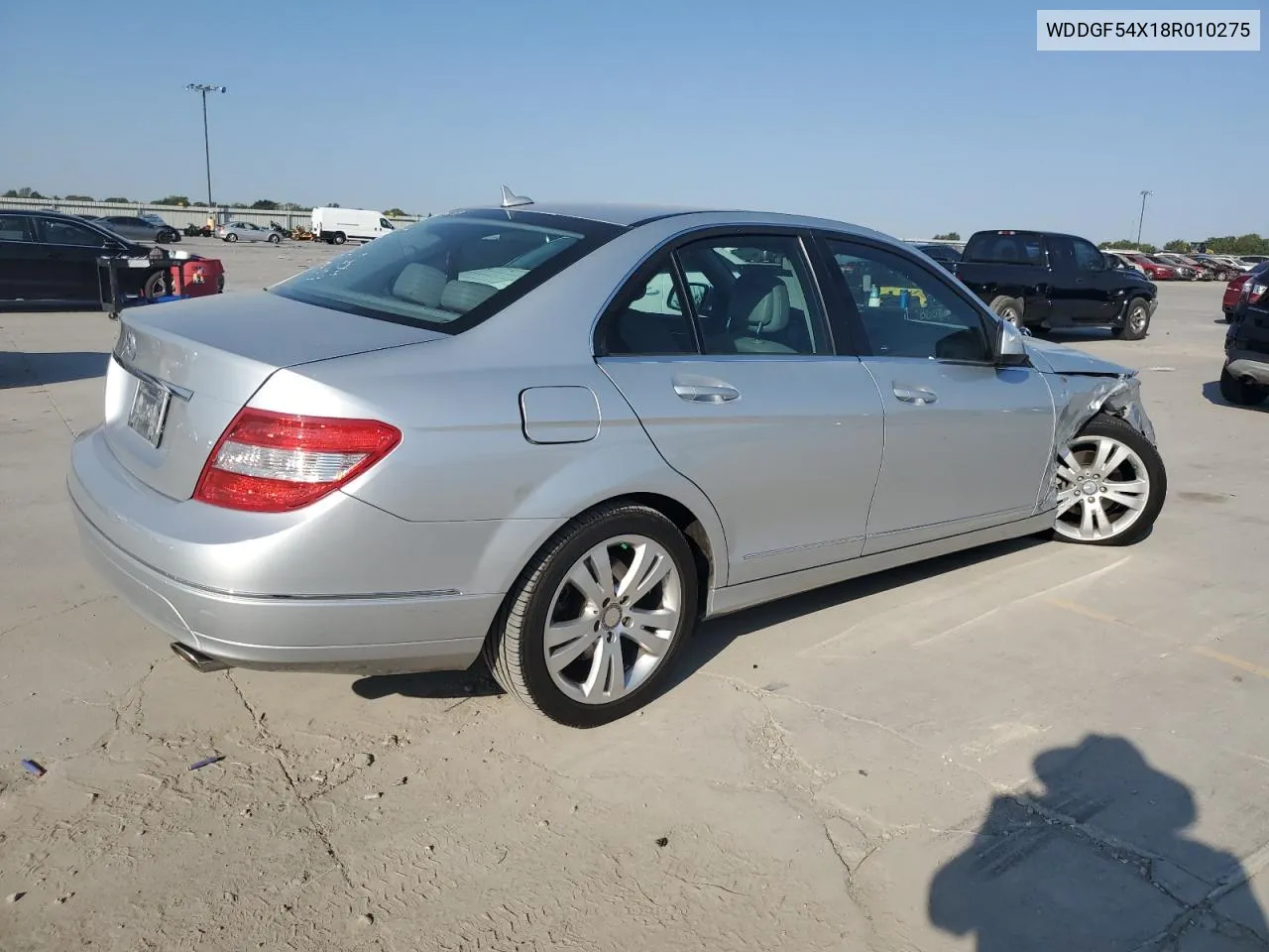 2008 Mercedes-Benz C 300 VIN: WDDGF54X18R010275 Lot: 75416414