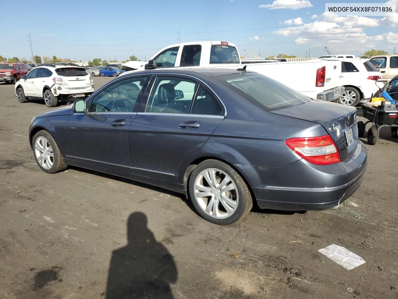 2008 Mercedes-Benz C 300 VIN: WDDGF54XX8F071836 Lot: 75558344