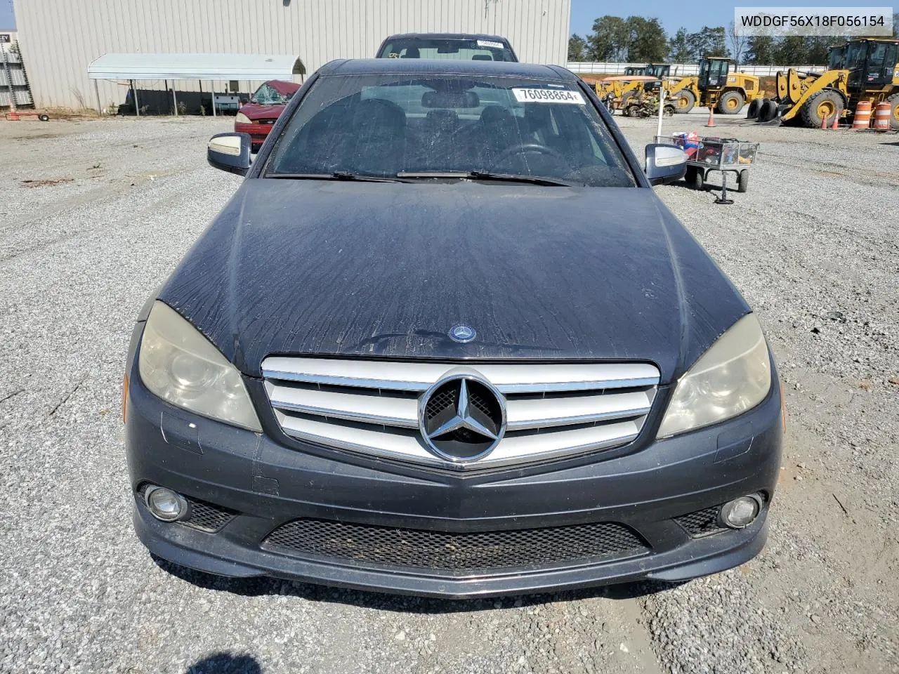 2008 Mercedes-Benz C 350 VIN: WDDGF56X18F056154 Lot: 76098864