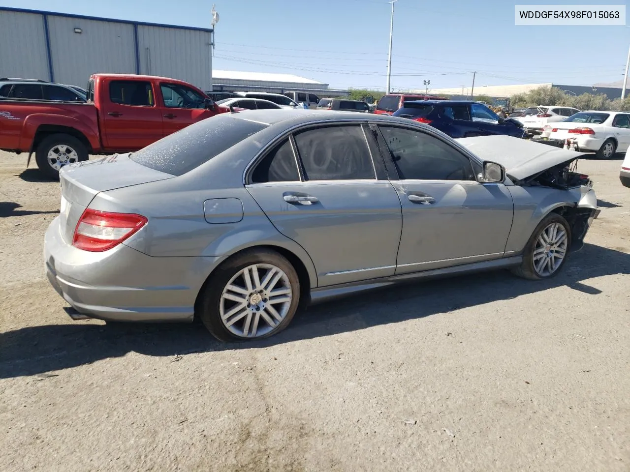 2008 Mercedes-Benz C 300 VIN: WDDGF54X98F015063 Lot: 76125404