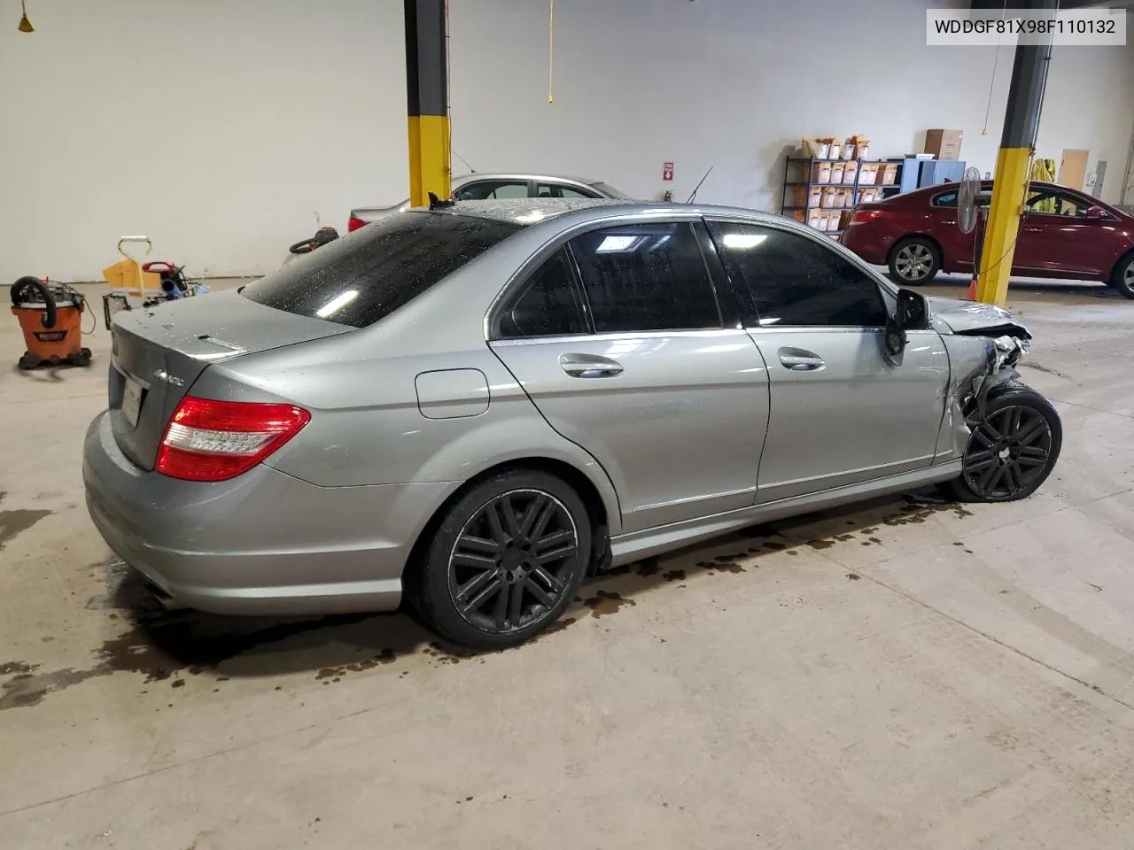 2008 Mercedes-Benz C 300 4Matic VIN: WDDGF81X98F110132 Lot: 76360854