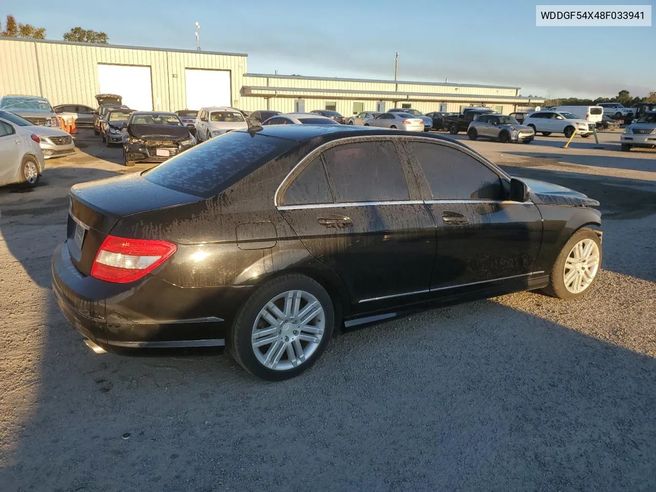 2008 Mercedes-Benz C 300 VIN: WDDGF54X48F033941 Lot: 76373914