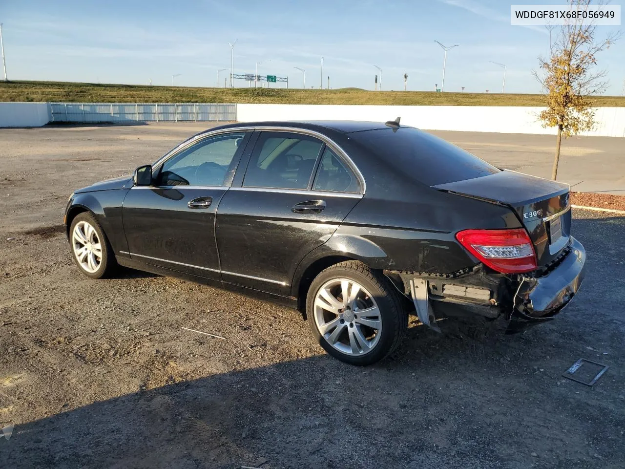 2008 Mercedes-Benz C 300 4Matic VIN: WDDGF81X68F056949 Lot: 76482474