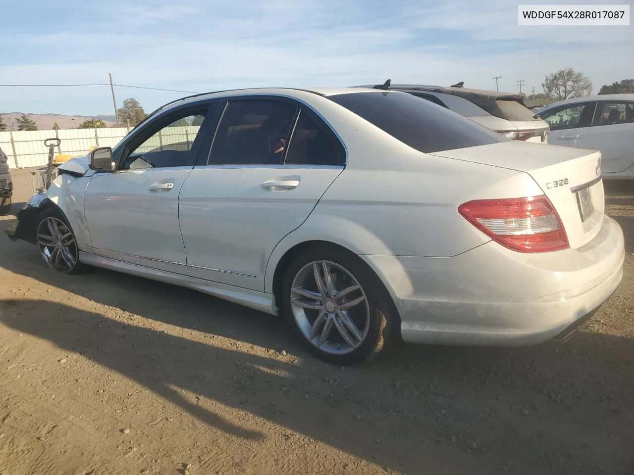 2008 Mercedes-Benz C 300 VIN: WDDGF54X28R017087 Lot: 76839784