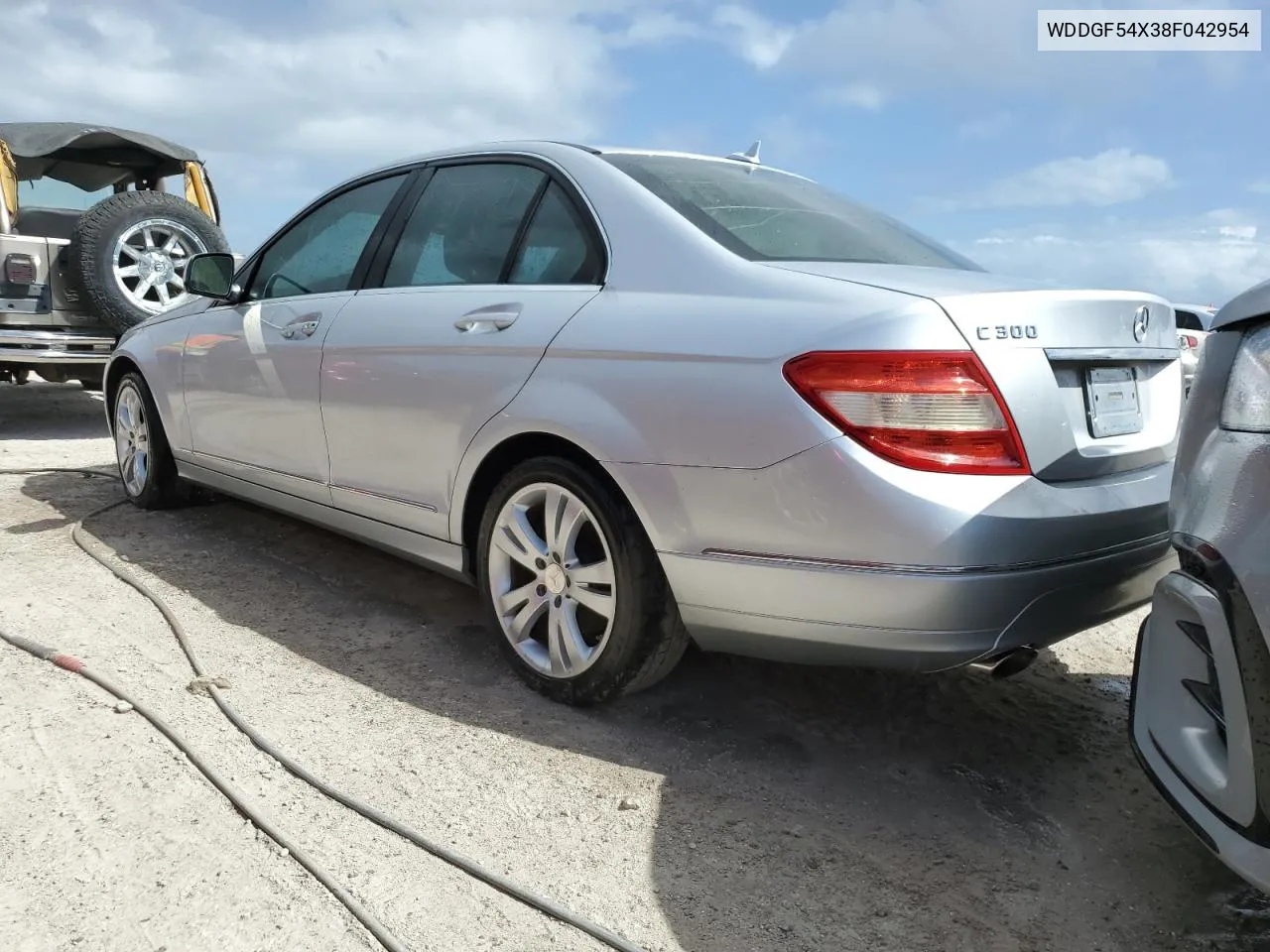 2008 Mercedes-Benz C 300 VIN: WDDGF54X38F042954 Lot: 76940464