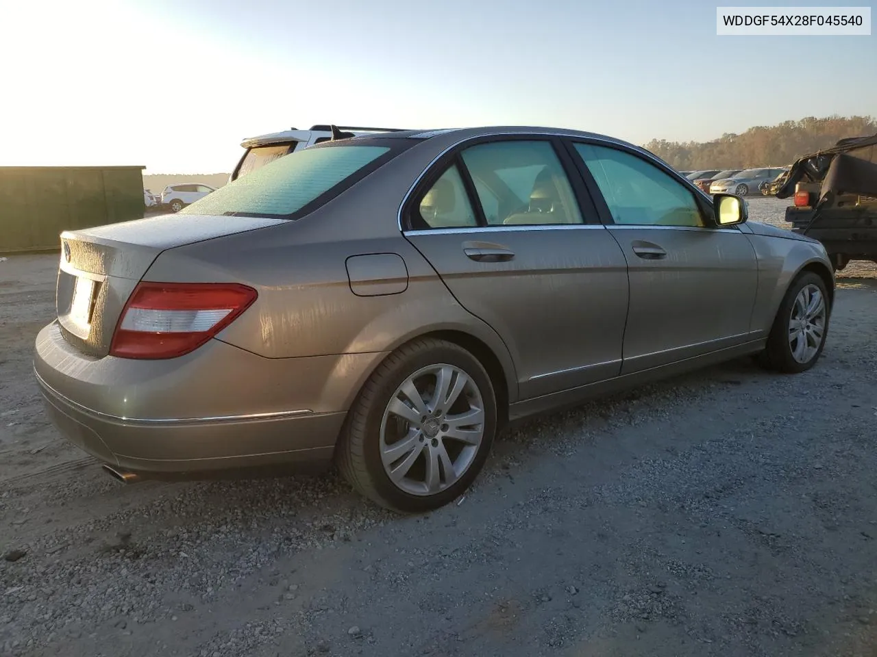 2008 Mercedes-Benz C 300 VIN: WDDGF54X28F045540 Lot: 77211854