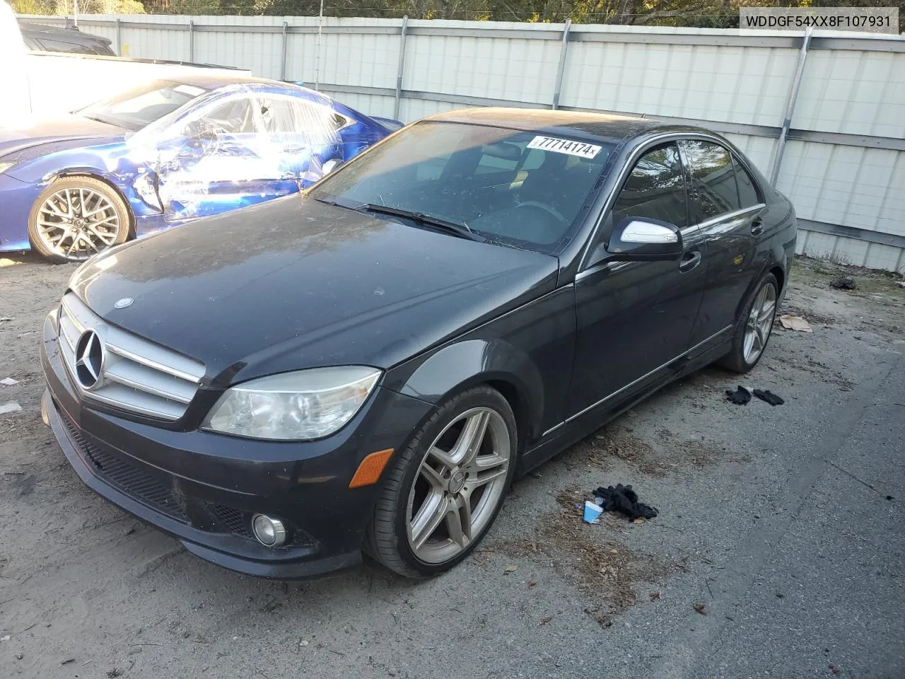 2008 Mercedes-Benz C 300 VIN: WDDGF54XX8F107931 Lot: 77714174