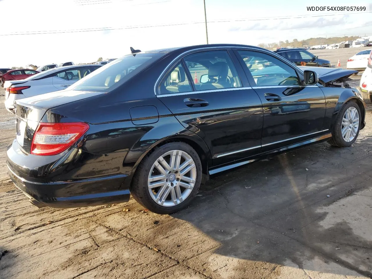 2008 Mercedes-Benz C 300 VIN: WDDGF54X08F057699 Lot: 78401384