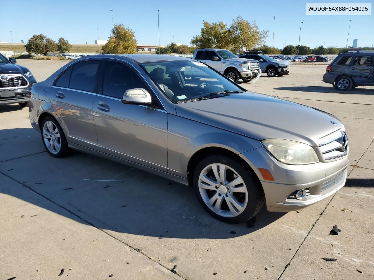 2008 Mercedes-Benz C 300 VIN: WDDGF54X88F054095 Lot: 78790044