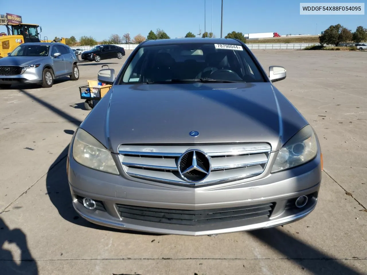 2008 Mercedes-Benz C 300 VIN: WDDGF54X88F054095 Lot: 78790044