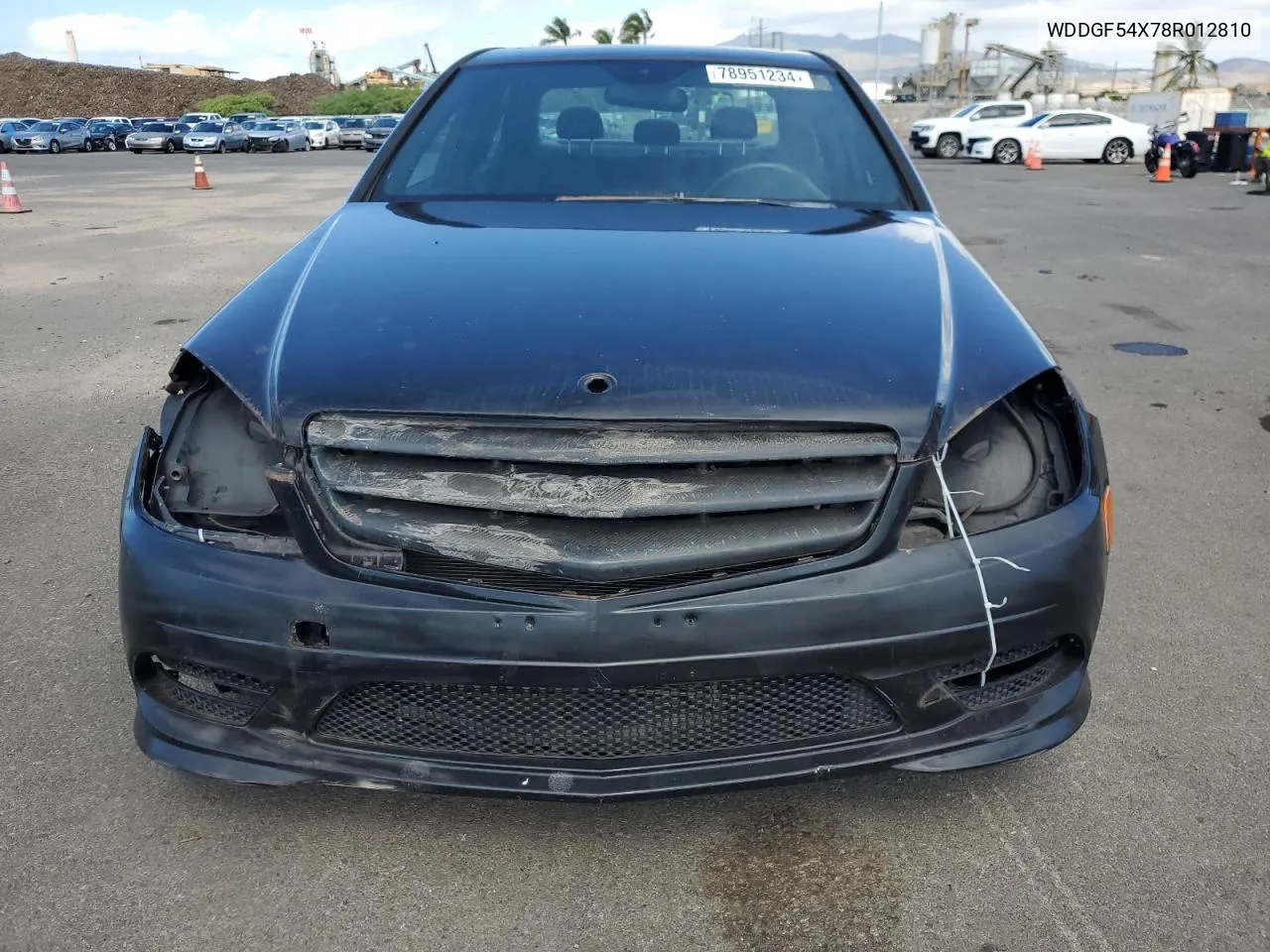 2008 Mercedes-Benz C 300 VIN: WDDGF54X78R012810 Lot: 78951234