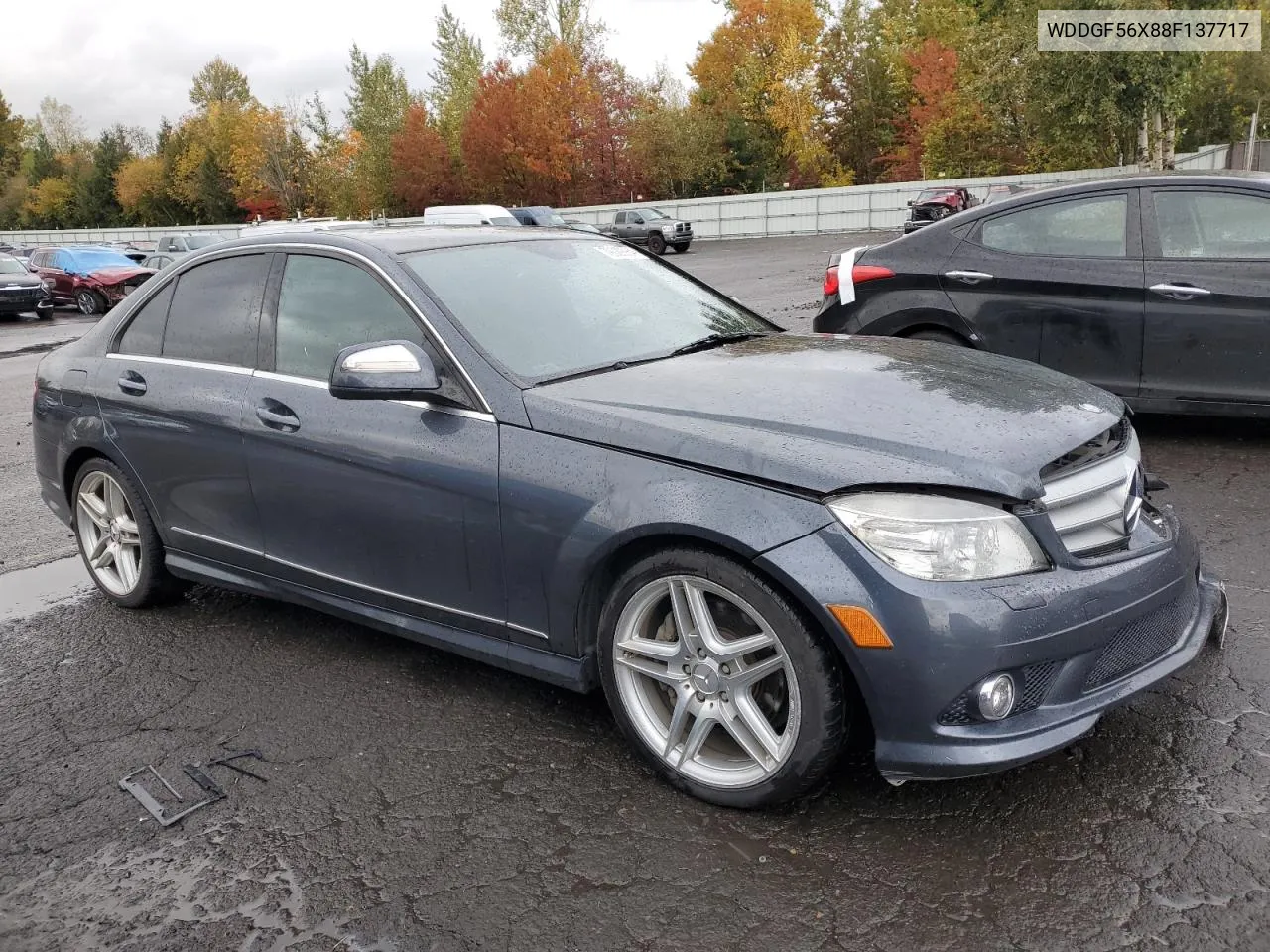 2008 Mercedes-Benz C 350 VIN: WDDGF56X88F137717 Lot: 79029964