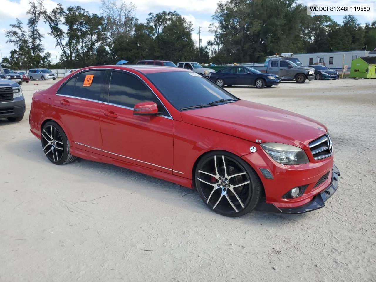 2008 Mercedes-Benz C 300 4Matic VIN: WDDGF81X48F119580 Lot: 79216824