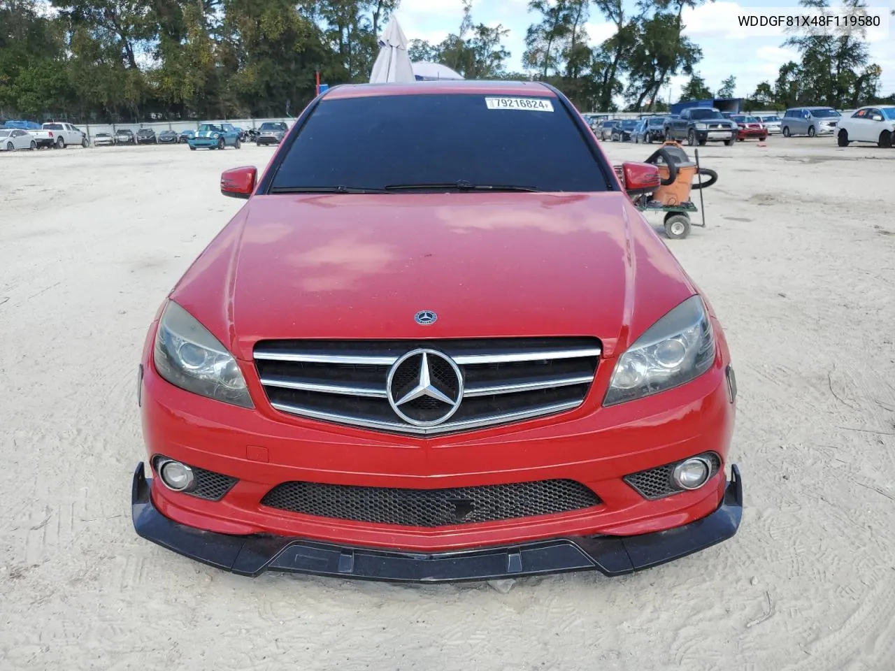 2008 Mercedes-Benz C 300 4Matic VIN: WDDGF81X48F119580 Lot: 79216824