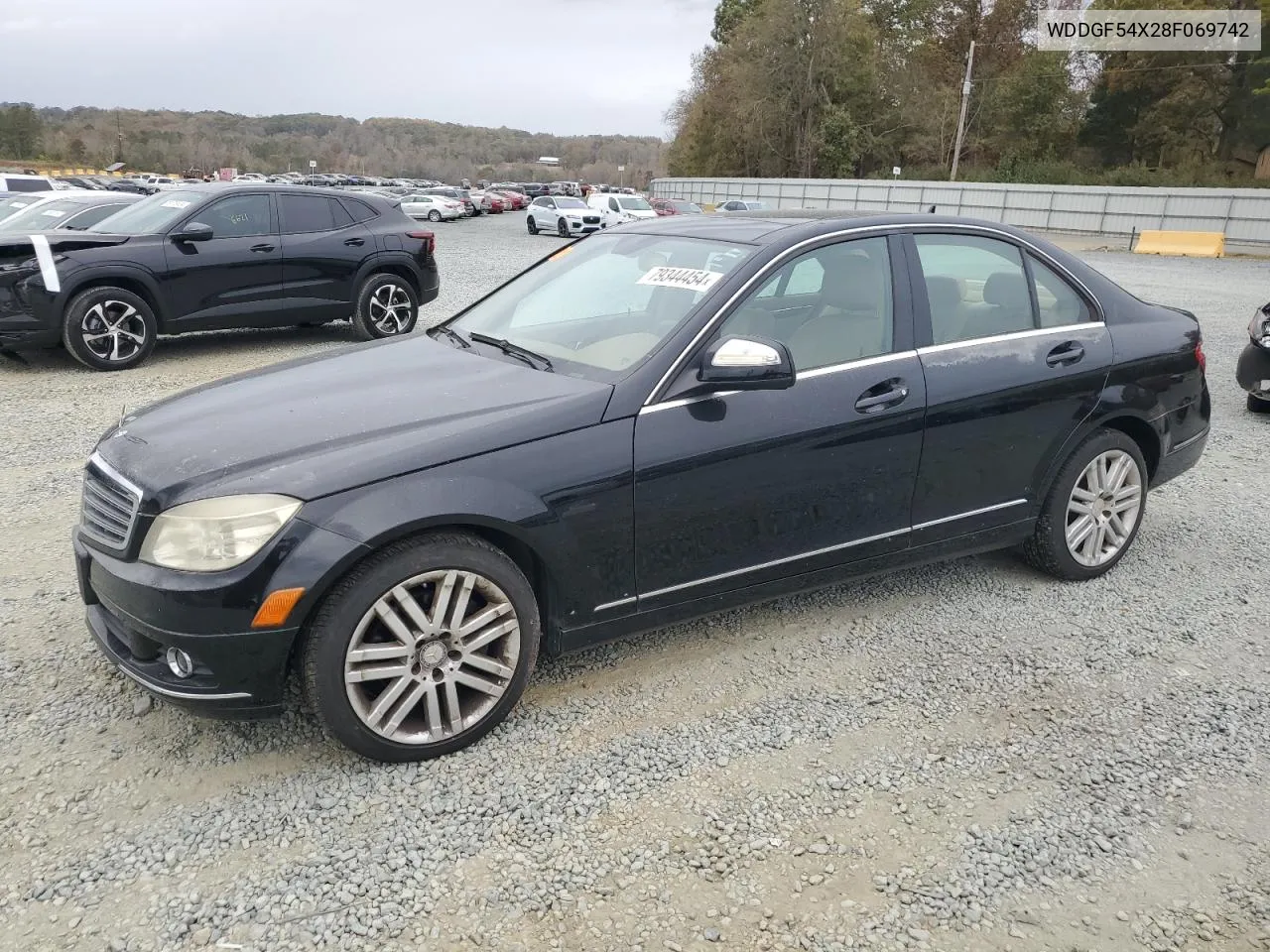 2008 Mercedes-Benz C 300 VIN: WDDGF54X28F069742 Lot: 79344454