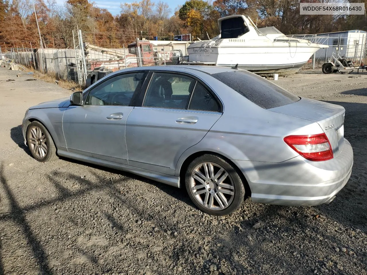 2008 Mercedes-Benz C 300 VIN: WDDGF54X68R016430 Lot: 79718354