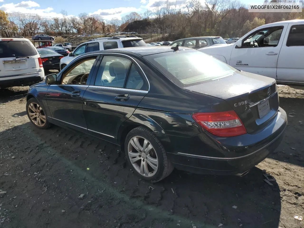 2008 Mercedes-Benz C 300 4Matic VIN: WDDGF81X28F062165 Lot: 80379484