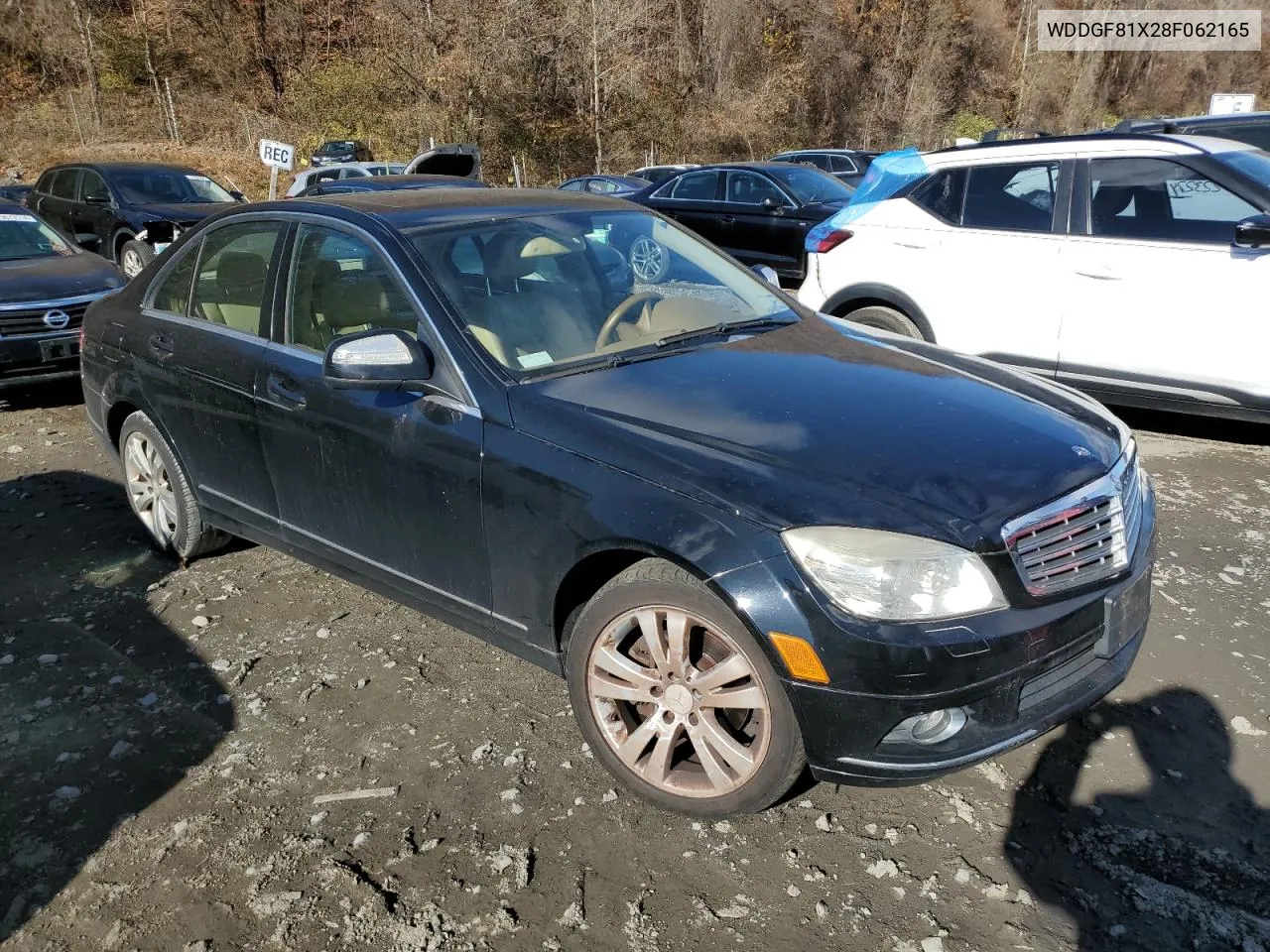 2008 Mercedes-Benz C 300 4Matic VIN: WDDGF81X28F062165 Lot: 80379484