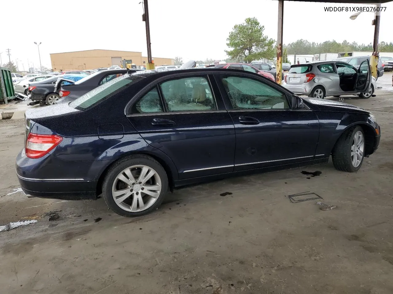 2008 Mercedes-Benz C 300 4Matic VIN: WDDGF81X98F076077 Lot: 80723774