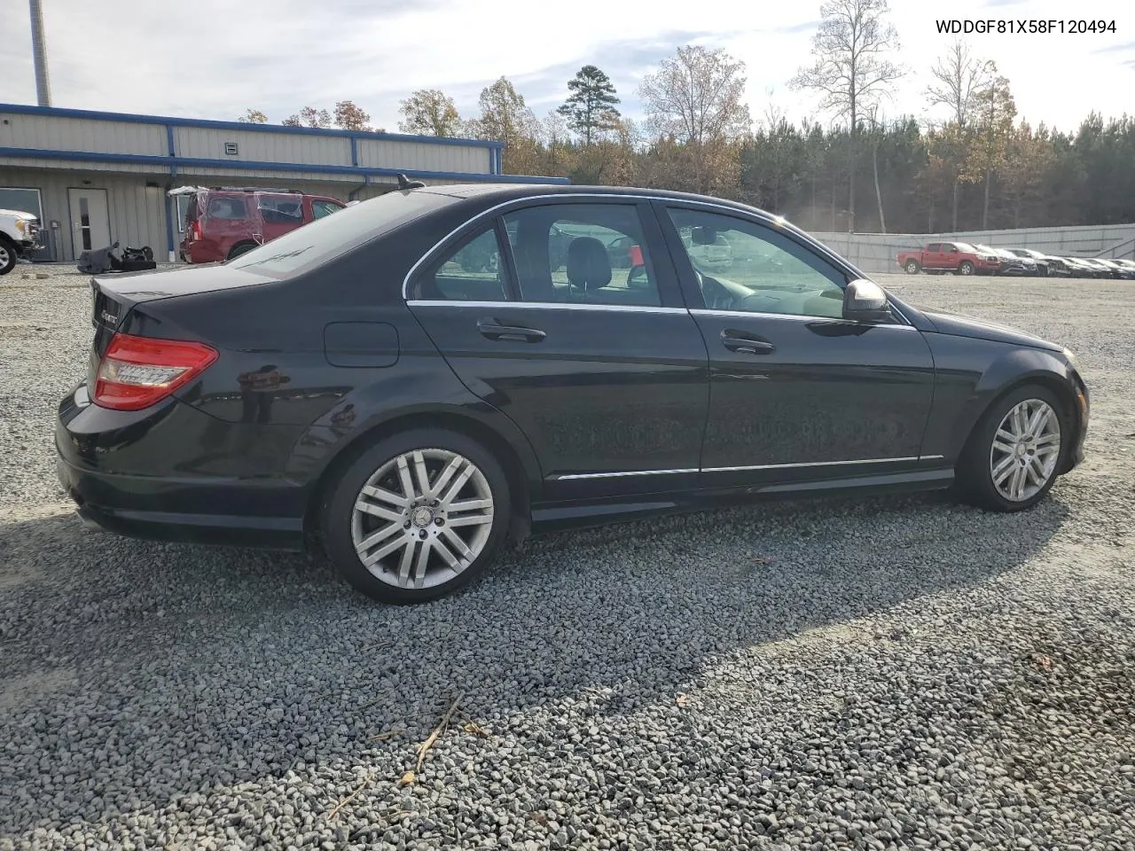 2008 Mercedes-Benz C 300 4Matic VIN: WDDGF81X58F120494 Lot: 81398464