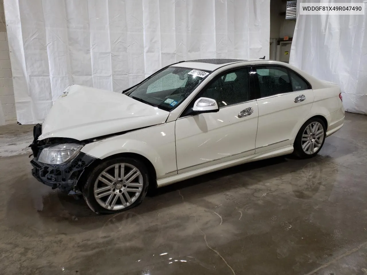 2009 Mercedes-Benz C 300 4Matic VIN: WDDGF81X49R047490 Lot: 55565004