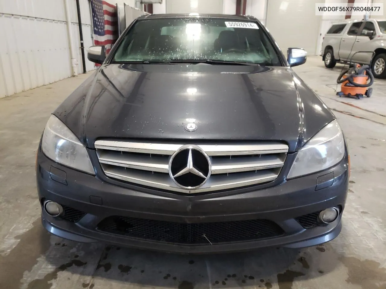 2009 Mercedes-Benz C 350 VIN: WDDGF56X79R048477 Lot: 55926914