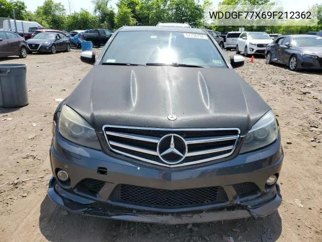 2009 Mercedes-Benz C 63 Amg VIN: WDDGF77X69F212362 Lot: 61125824