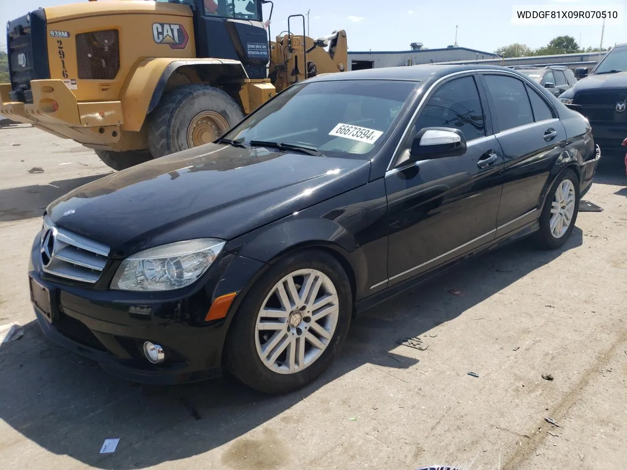 WDDGF81X09R070510 2009 Mercedes-Benz C 300 4Matic