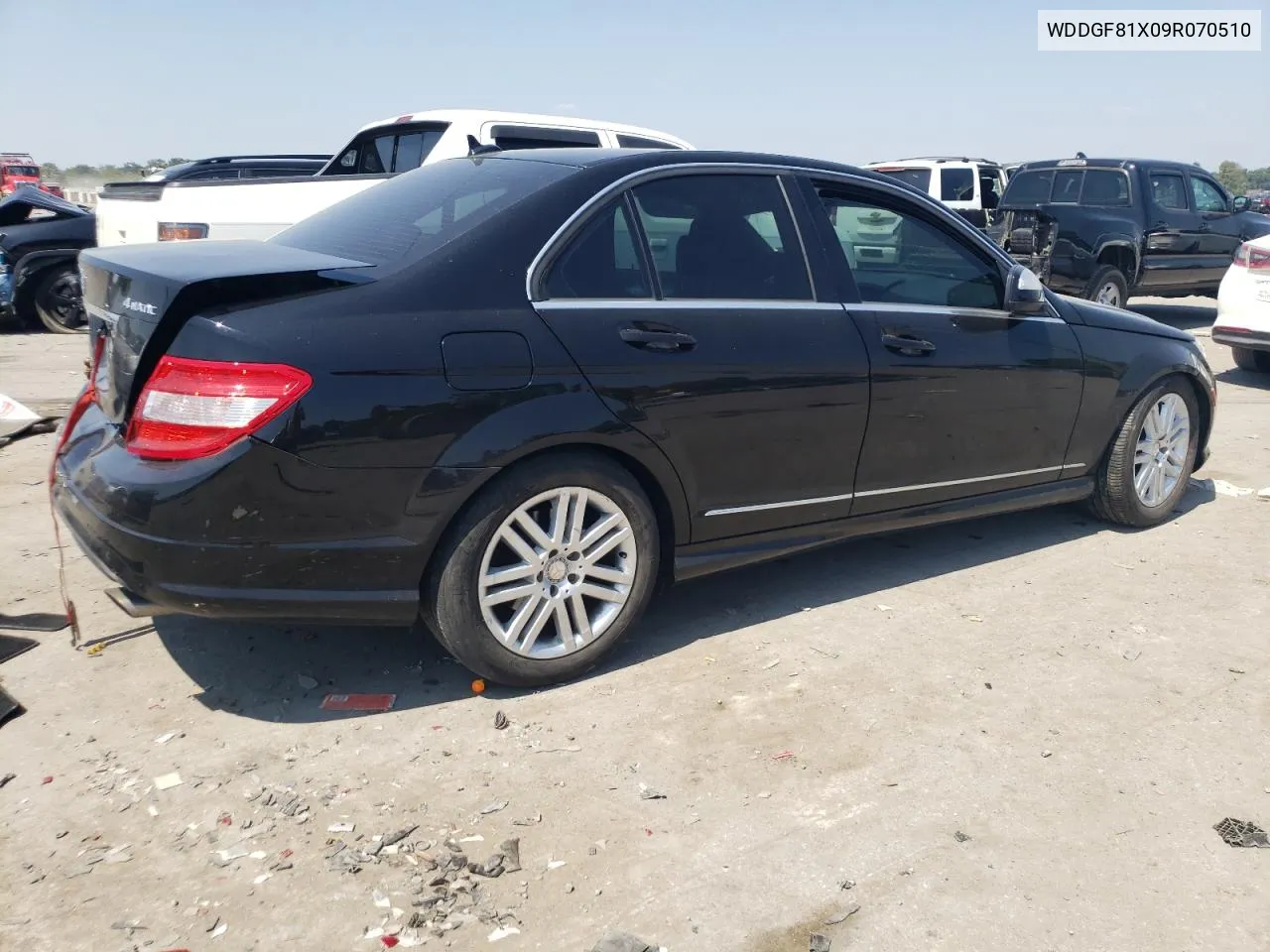 2009 Mercedes-Benz C 300 4Matic VIN: WDDGF81X09R070510 Lot: 66673594