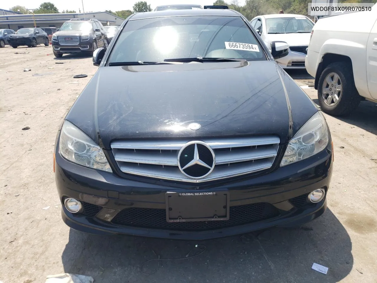 2009 Mercedes-Benz C 300 4Matic VIN: WDDGF81X09R070510 Lot: 66673594