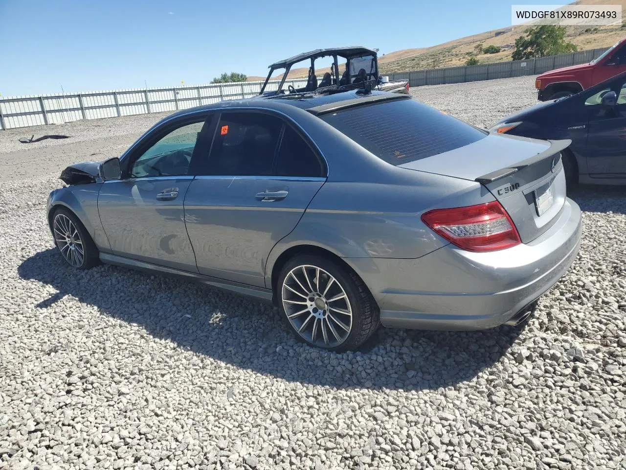 2009 Mercedes-Benz C 300 4Matic VIN: WDDGF81X89R073493 Lot: 67005654