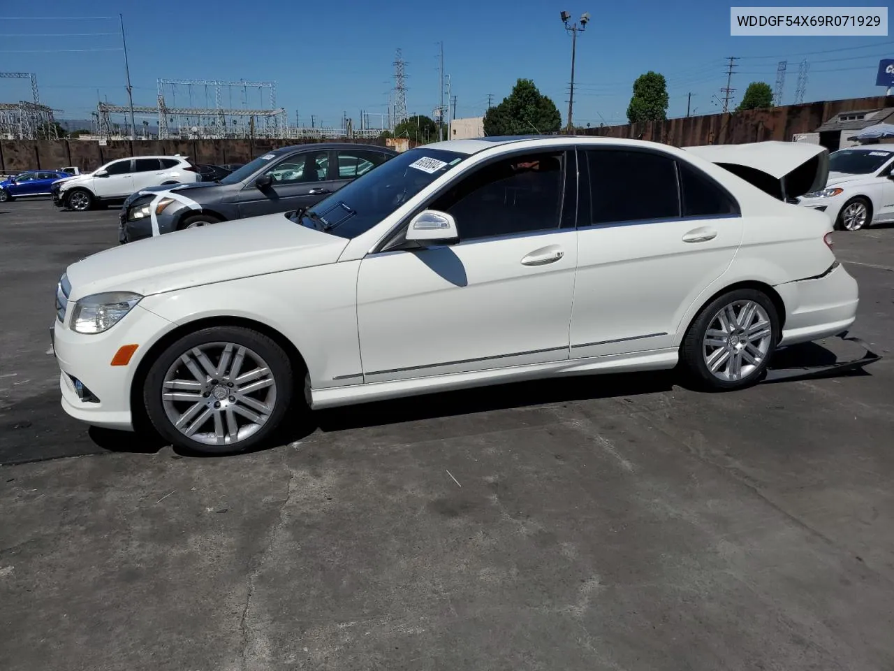 2009 Mercedes-Benz C 300 VIN: WDDGF54X69R071929 Lot: 68095804