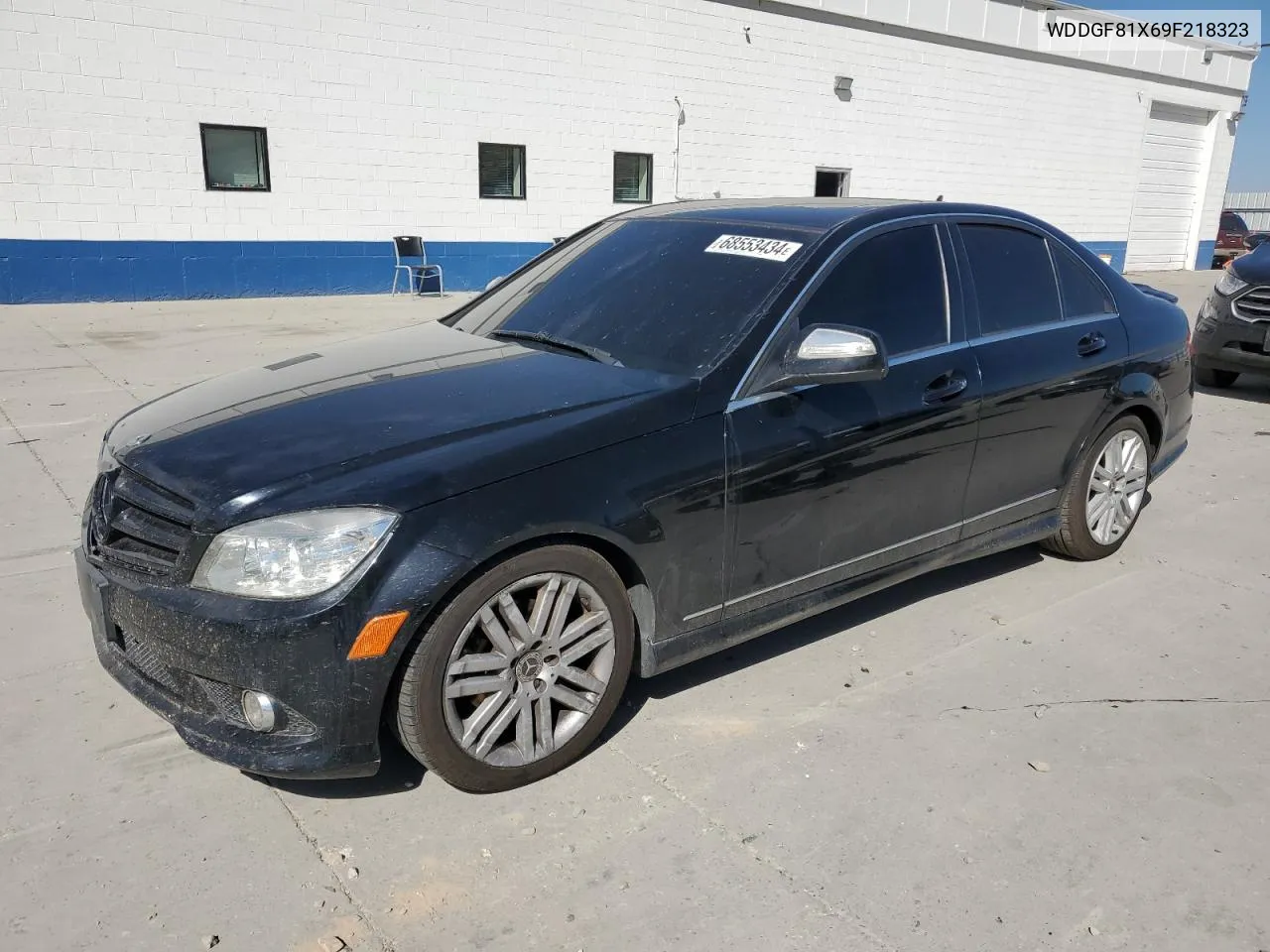 2009 Mercedes-Benz C 300 4Matic VIN: WDDGF81X69F218323 Lot: 68553434