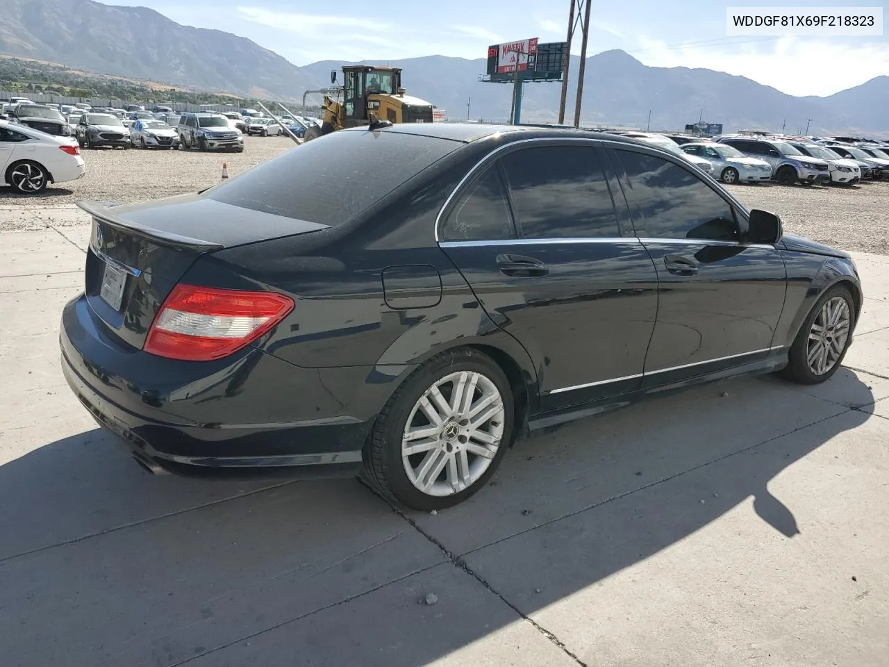 2009 Mercedes-Benz C 300 4Matic VIN: WDDGF81X69F218323 Lot: 68553434