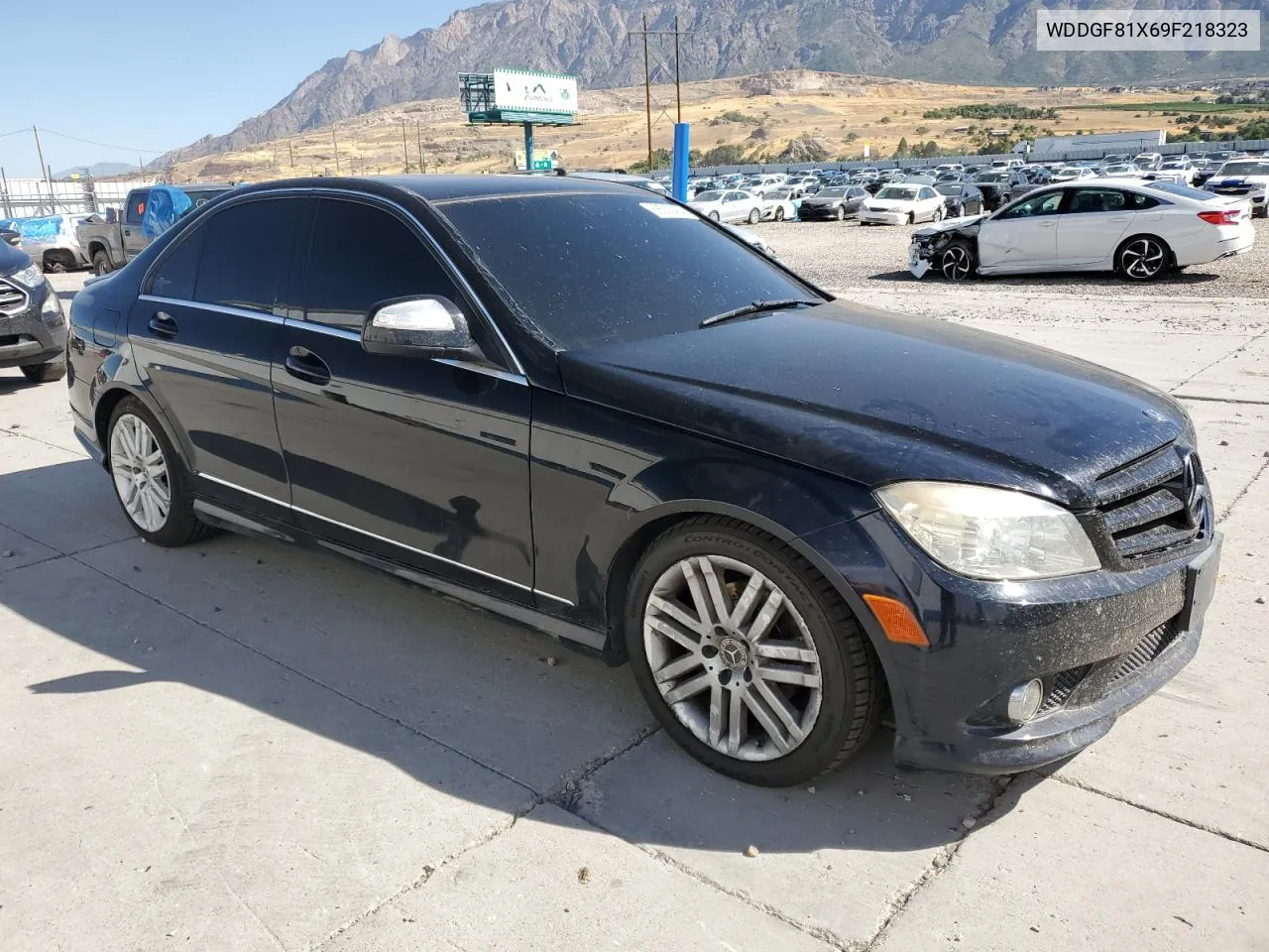 2009 Mercedes-Benz C 300 4Matic VIN: WDDGF81X69F218323 Lot: 68553434