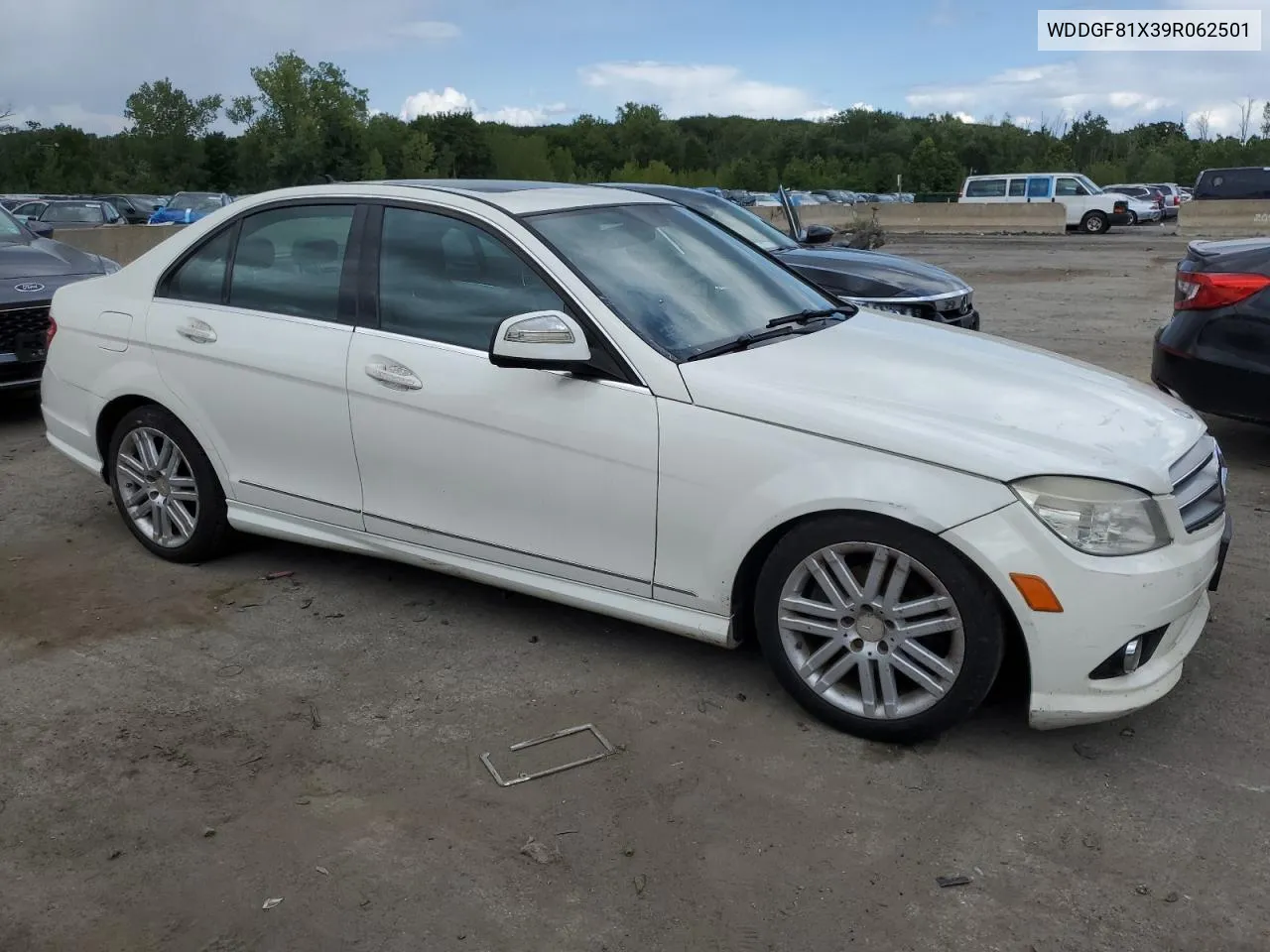 WDDGF81X39R062501 2009 Mercedes-Benz C 300 4Matic