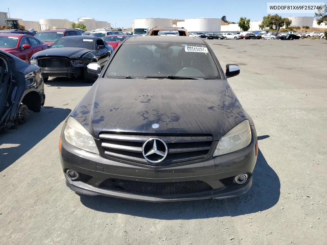 2009 Mercedes-Benz C 300 4Matic VIN: WDDGF81X69F252746 Lot: 69343424