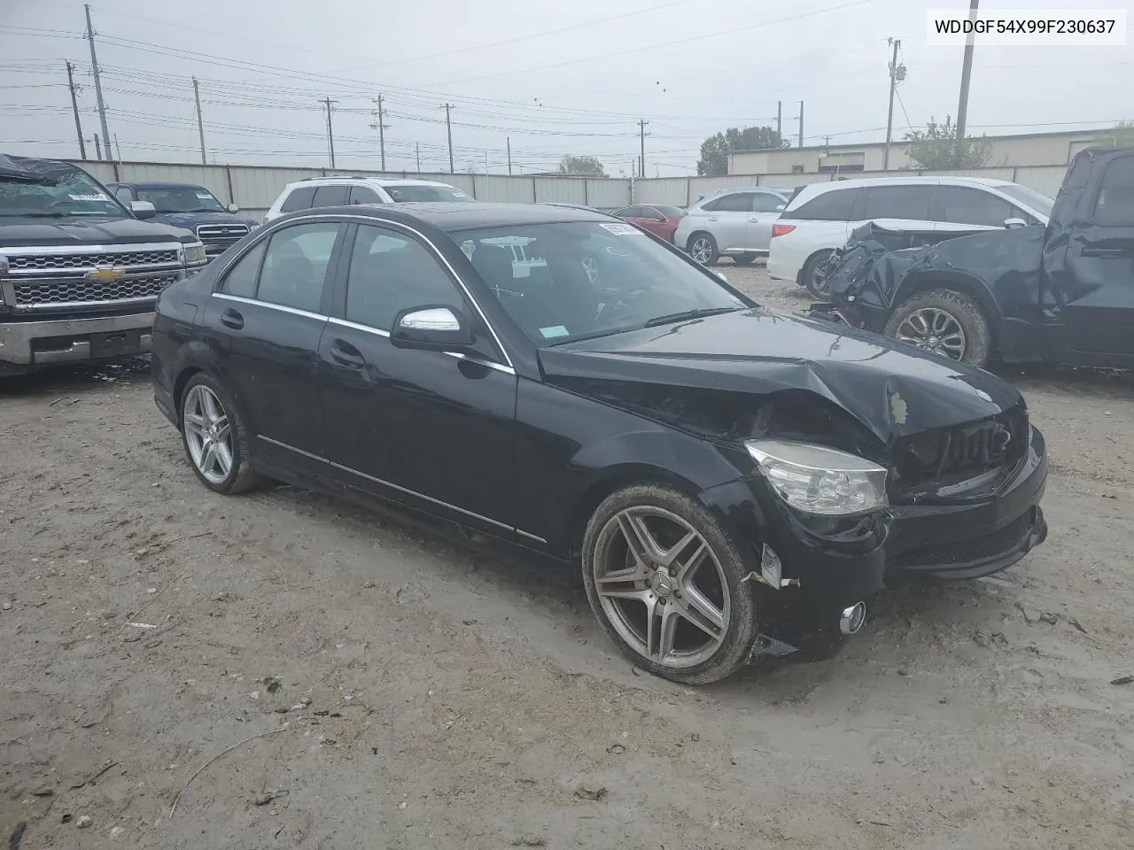 2009 Mercedes-Benz C 300 VIN: WDDGF54X99F230637 Lot: 69873054