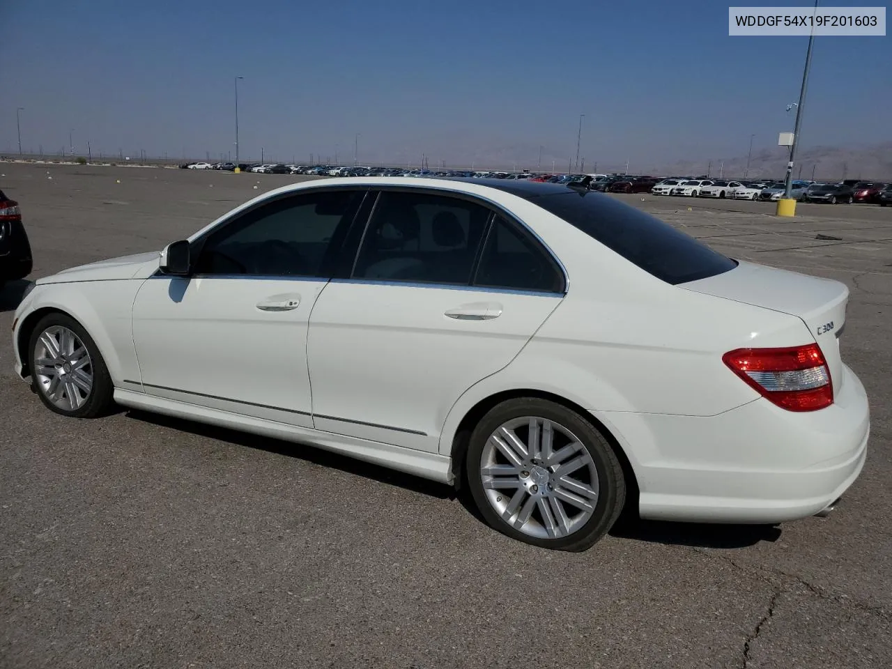 2009 Mercedes-Benz C 300 VIN: WDDGF54X19F201603 Lot: 70066384