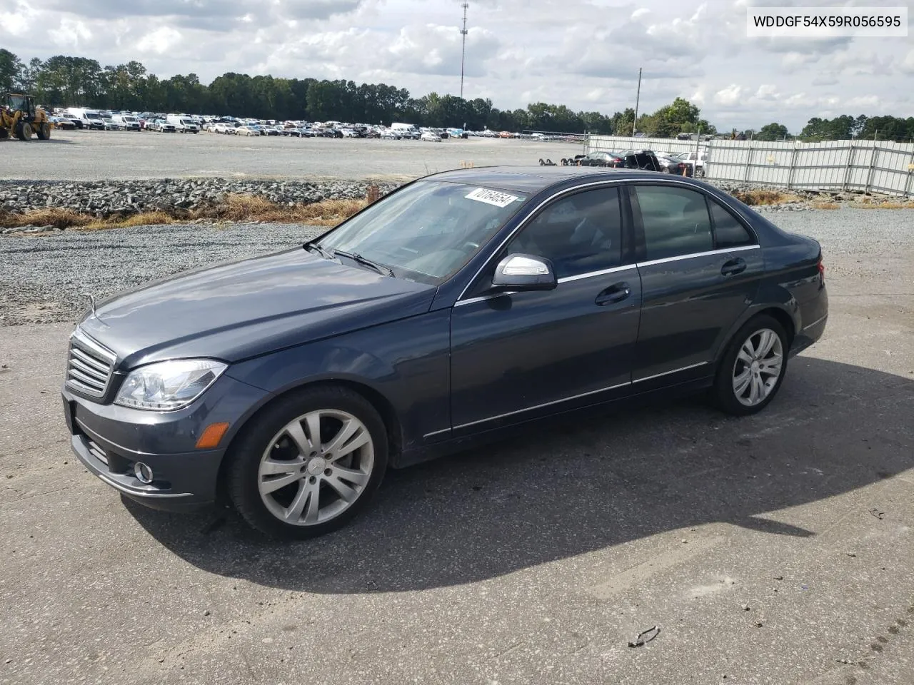 2009 Mercedes-Benz C 300 VIN: WDDGF54X59R056595 Lot: 70164654