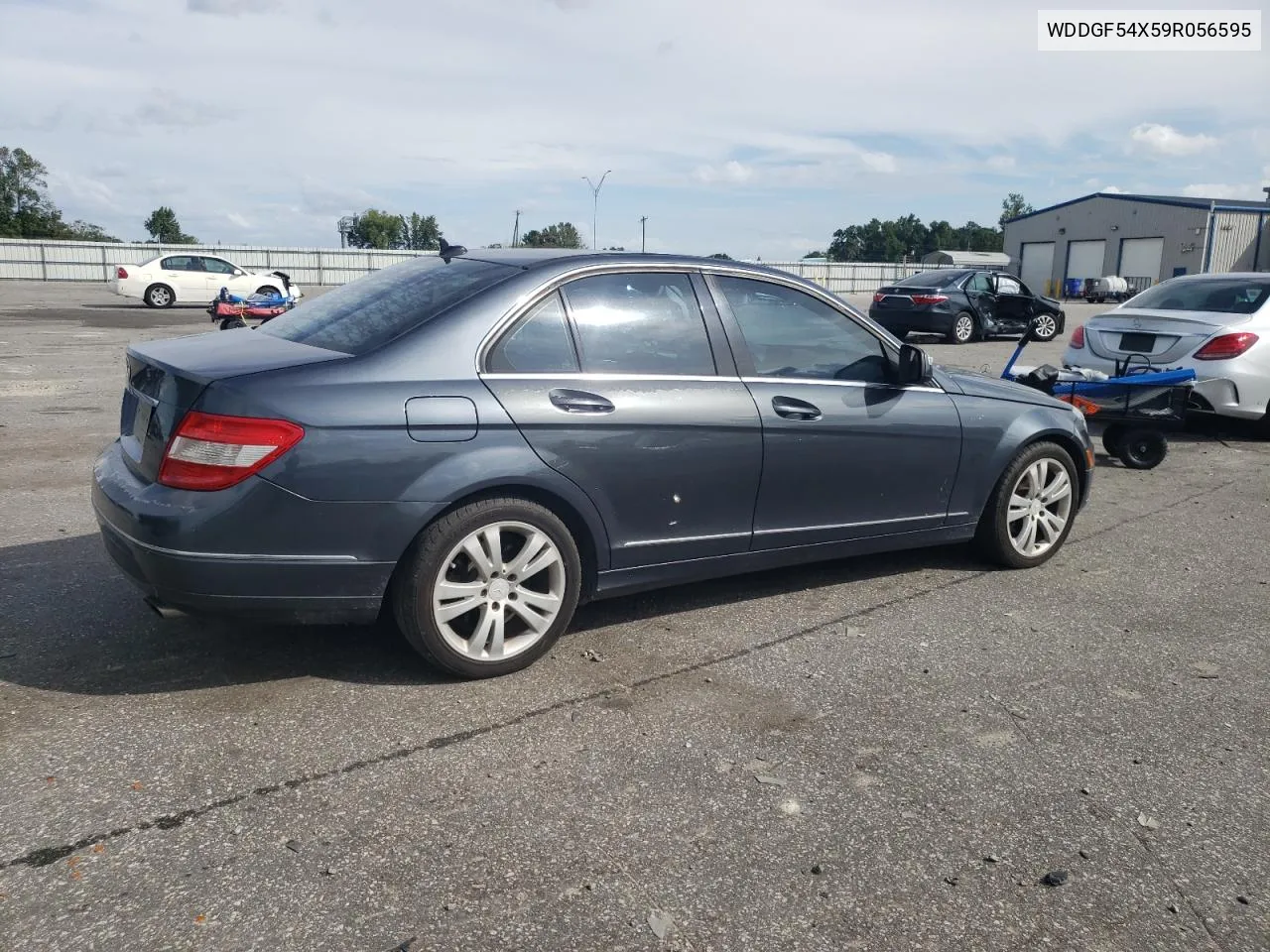 2009 Mercedes-Benz C 300 VIN: WDDGF54X59R056595 Lot: 70164654