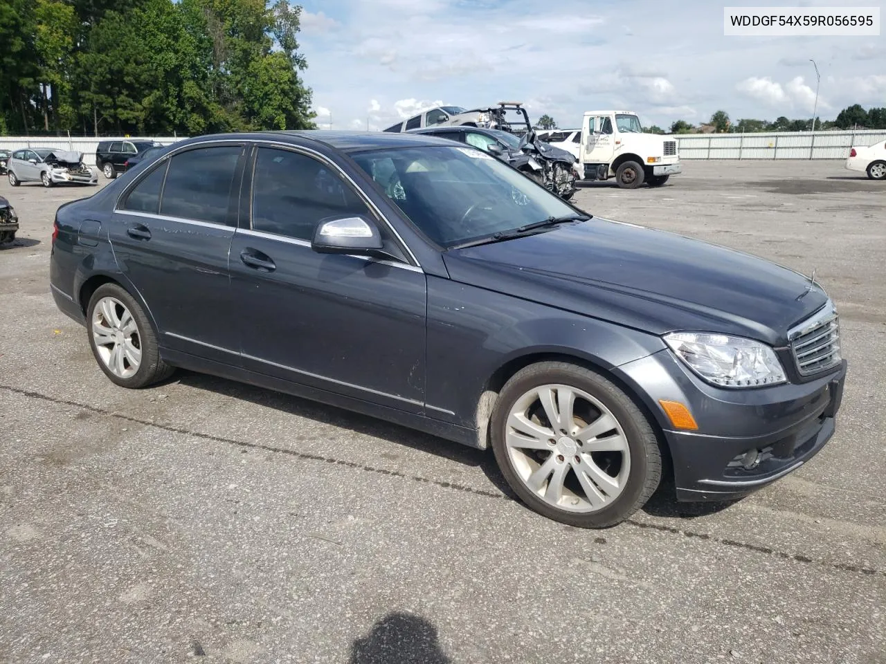 2009 Mercedes-Benz C 300 VIN: WDDGF54X59R056595 Lot: 70164654