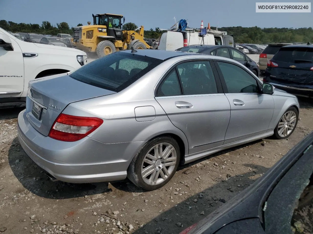 WDDGF81X29R082240 2009 Mercedes-Benz C 300 4Matic